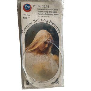 Boye Circular Knitting Needles 29 inch Size 7 - New